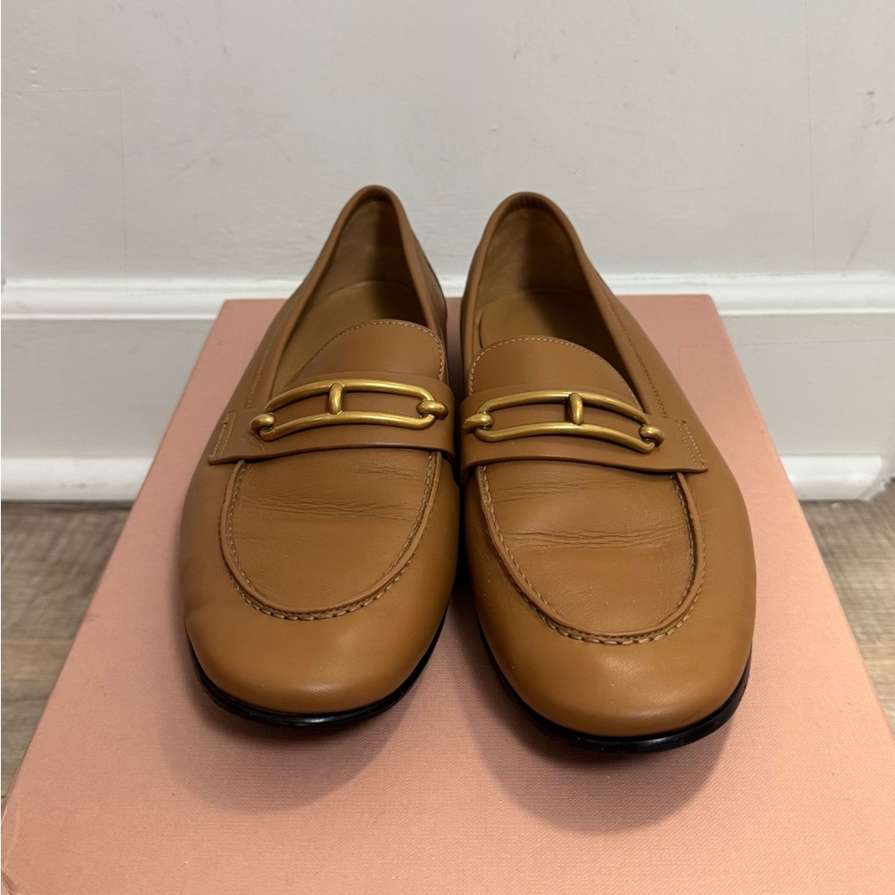 Hermes Colette Loafer 41 Brown (Beige)